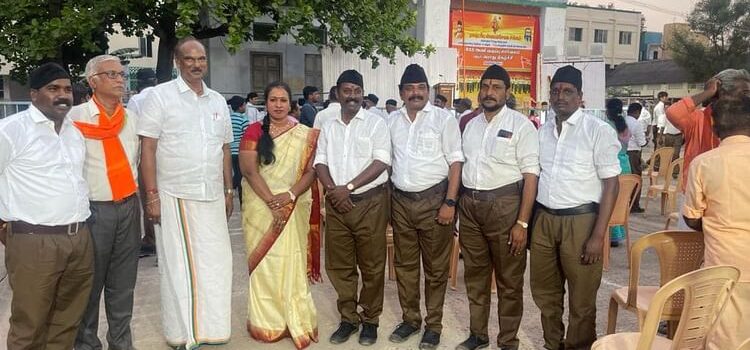 RSS திருவள்ளூர் அணி வகுப்பில் கலந்துகொண்டு மிக்க மகிழ்ச்சி அடைந்த தருணம் ⁦‪⁦‪San…